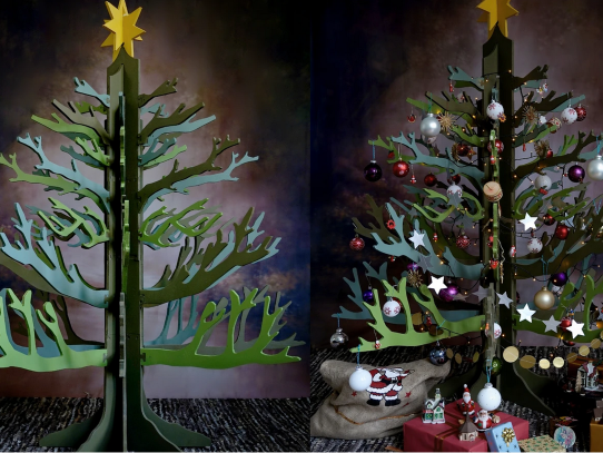 Ein nachhaltiger Weihnachtsbaum