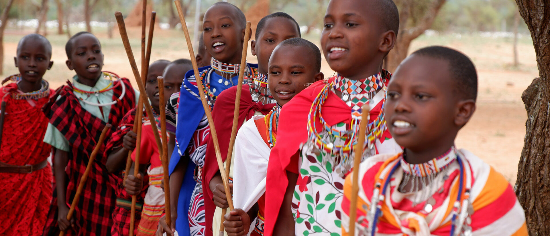 Junge Massai aus Selenkey in Kenia